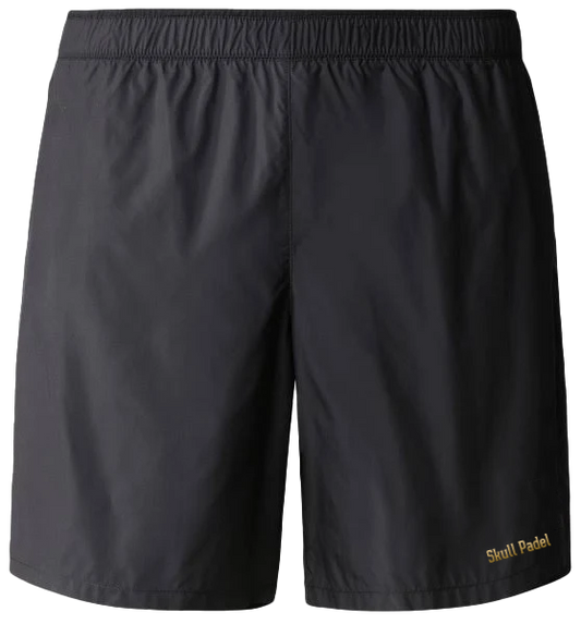 Skull Padel Shorts - Sort/Guld