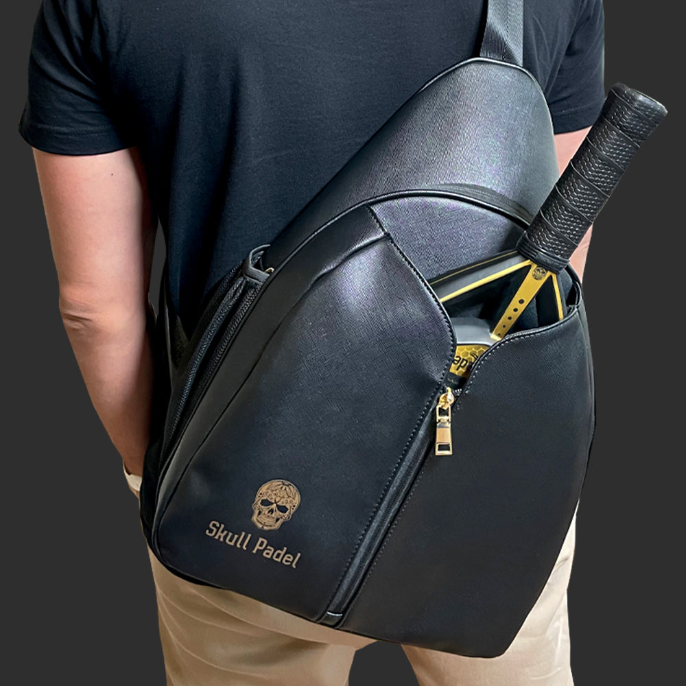 Crossbody Padeltaske - Sort/Guld