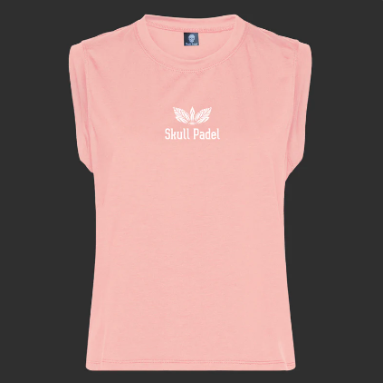 Padel Tee Dame - Blød Pink