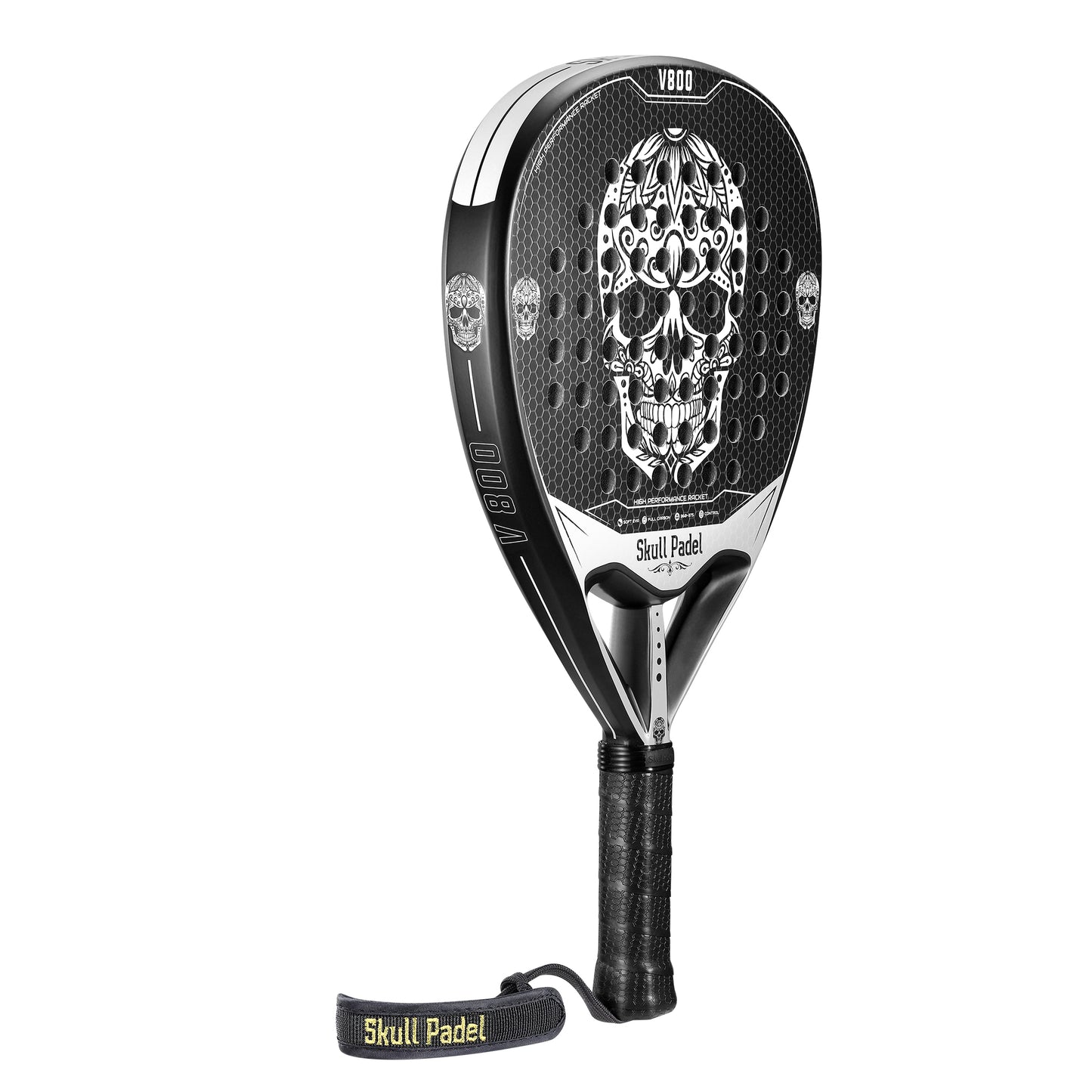 Skull Padel V800 - Skull Sort/Hvid
