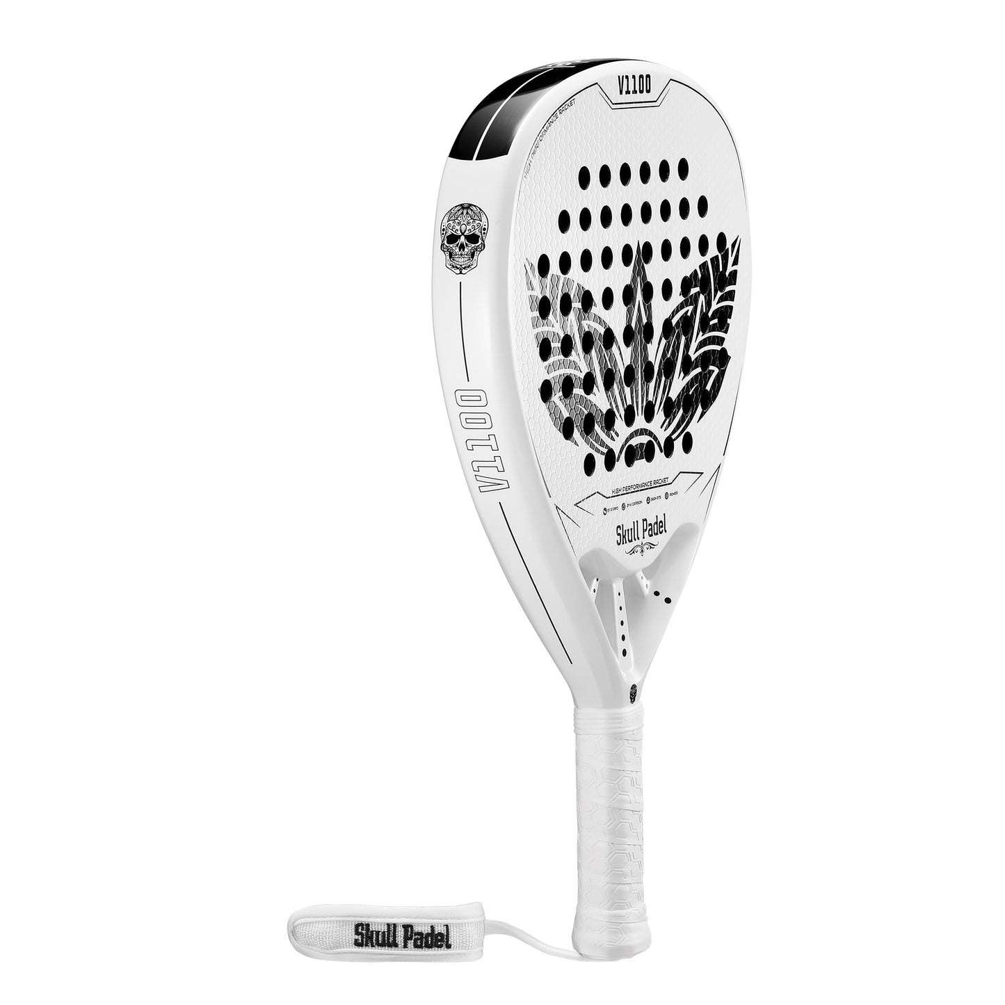Skull Padel V1100 - Leaf Hvid