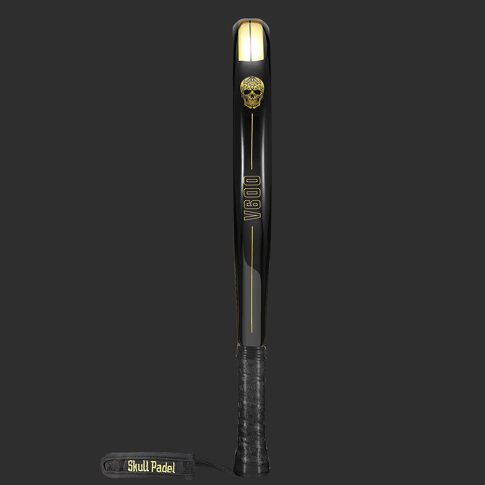 Skull Padel V600 - Skull Sort/Guld