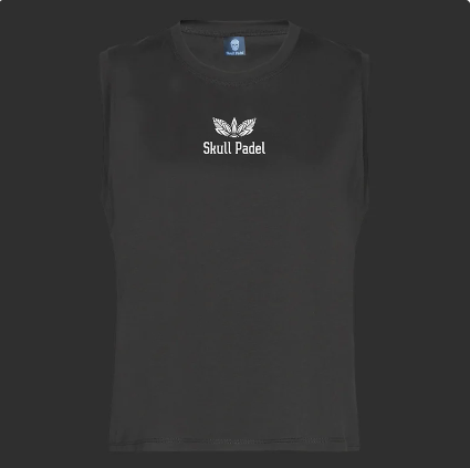Padel Tee Dame - Sort/Hvid
