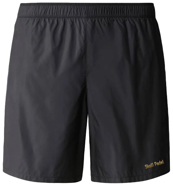 Skull Padel Shorts - Sort/Guld