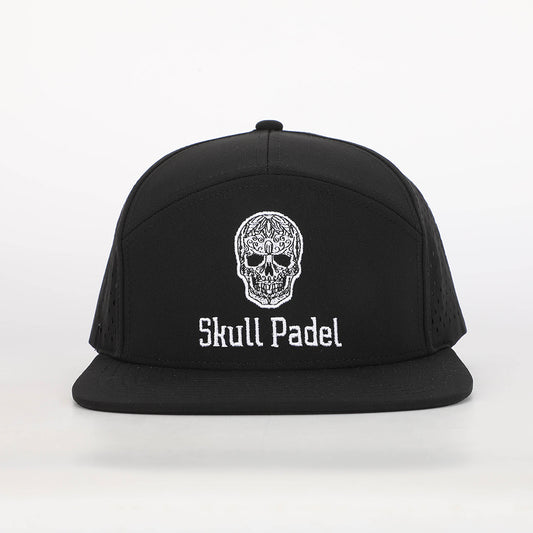 Skull Padel Cap - Sort/Hvid
