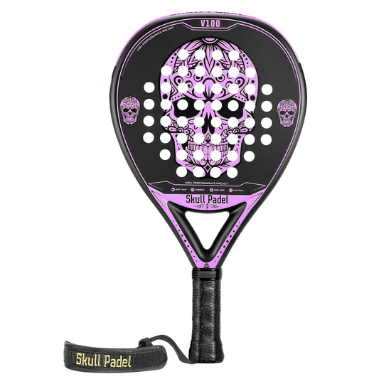 Skull Padel V100 - Pink (Til børn)