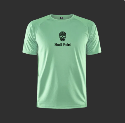 Skull Padel Herre Tee - Turkis