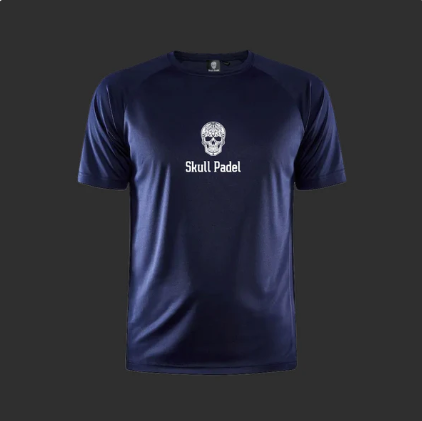 Skull Padel Herre Tee - Blå