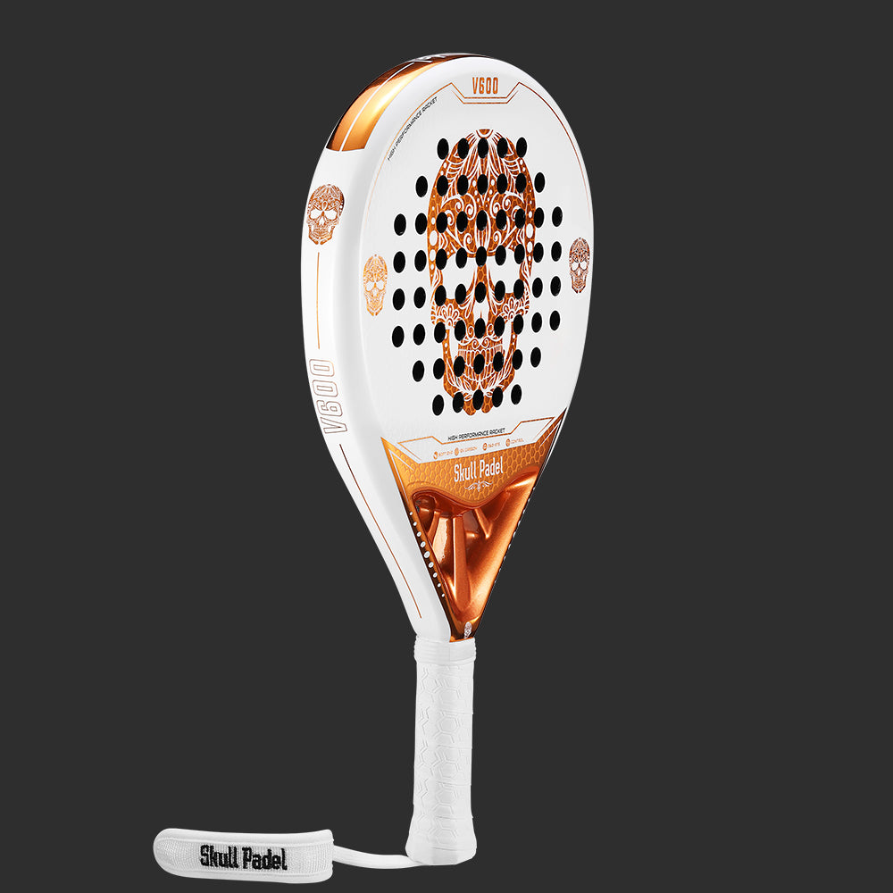 Skull Padel V600 - Skull Hvid/Bronze