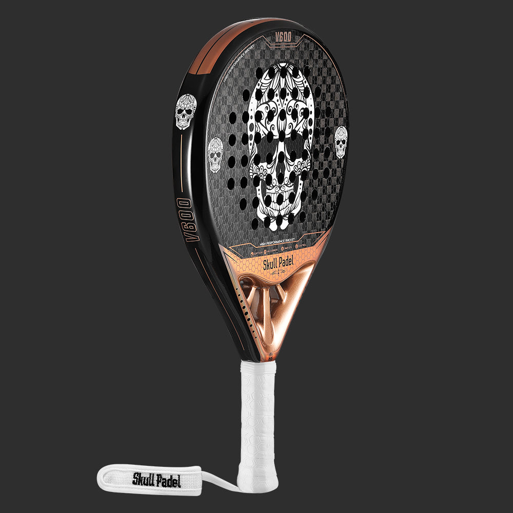 Skull Padel V600 - Skull Sort/Bronze