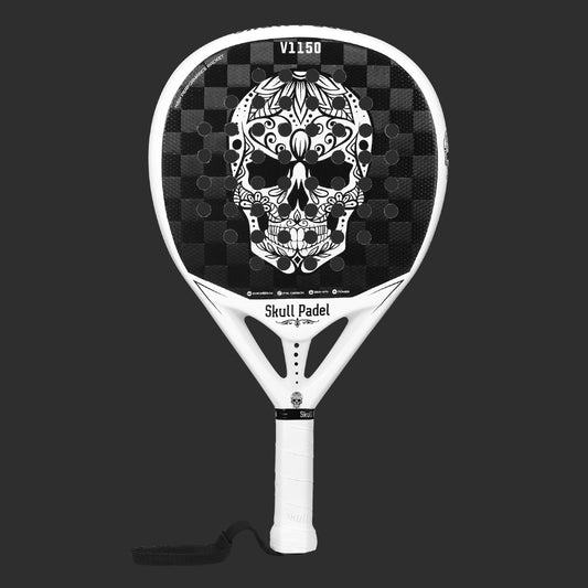 Skull Padel V1150 - Hvid/Sort